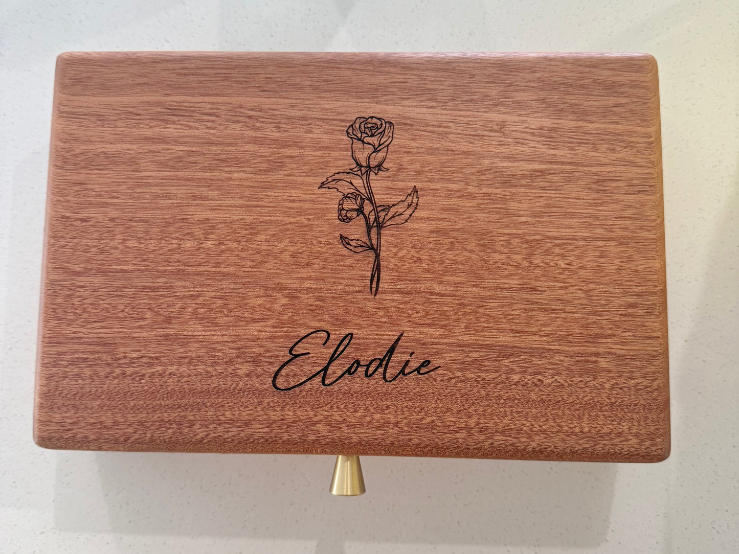 Large Jewellery Box Name Elodie