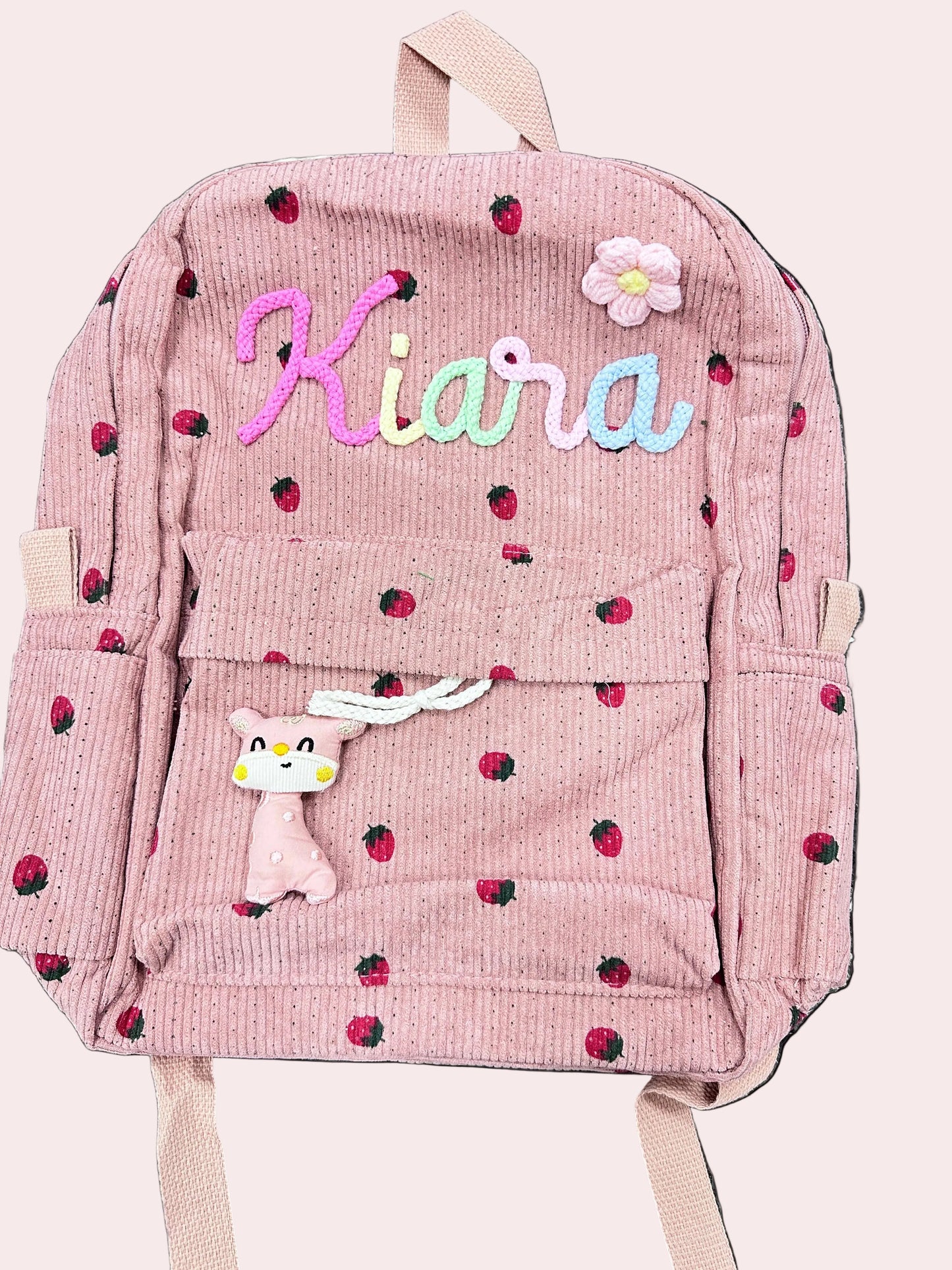 Personalised Embroidered Kids Backpack and Lunch Bag Set