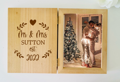 Photo Frame - Mr & Mrs 2026