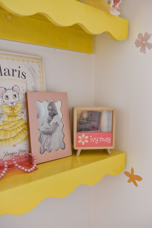 Personalised Wooden Money Box - Multiple Designs to choose from