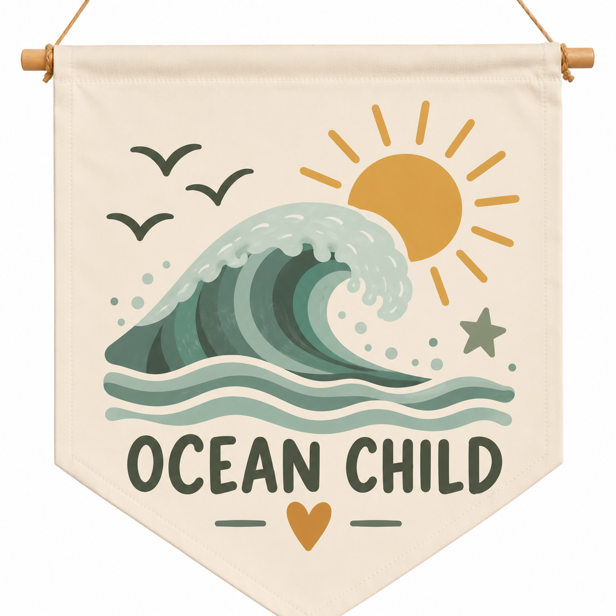 ocean child flag
