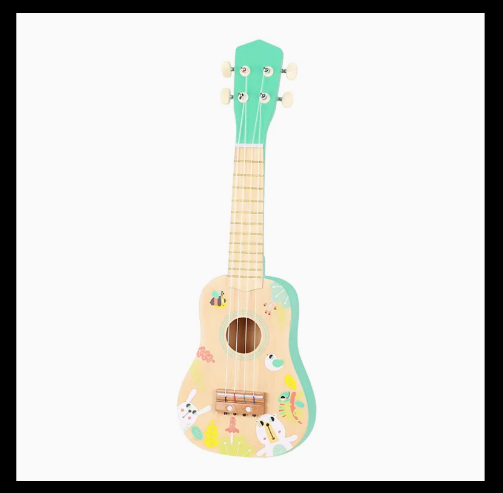 Wooden Ukulele for Toddlers  | Montessori Musical Toy