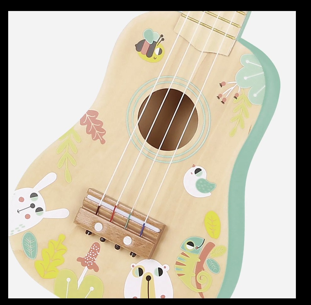 Wooden Ukulele for Toddlers  | Montessori Musical Toy