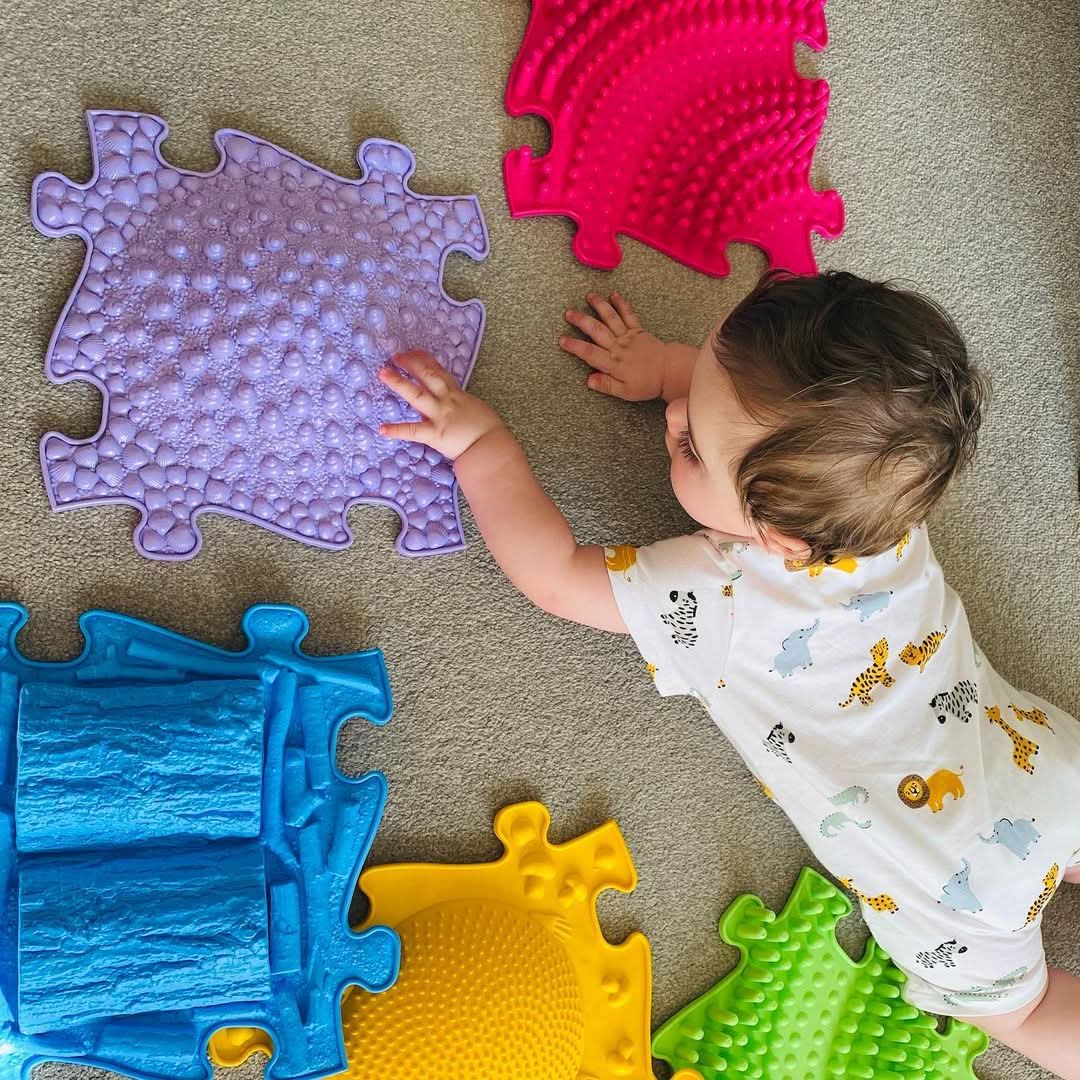 Muffik Diamond Sensory Play Mats Set
