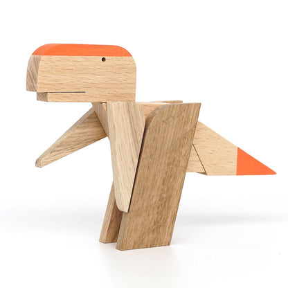 Wooden Magnetic - T.rex Puzzle Toy
