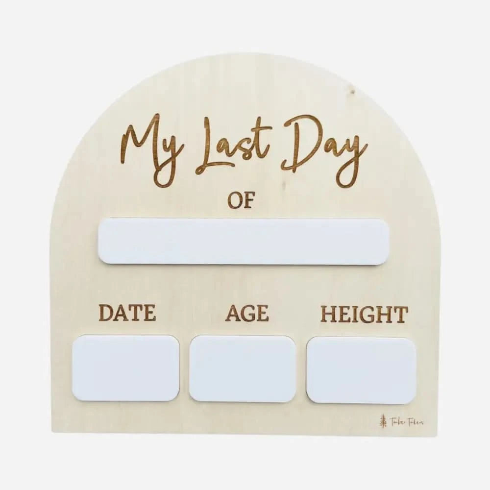 Arch School Board - Double Sided - Timber Tinkers