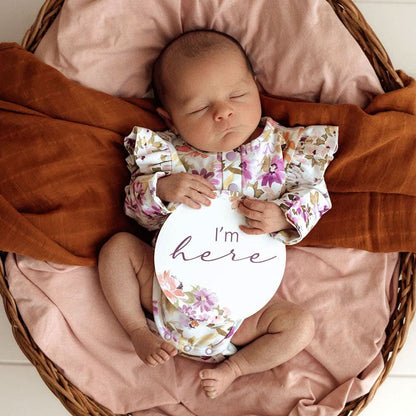 Isla & Lilac Reversible Milestone Cards