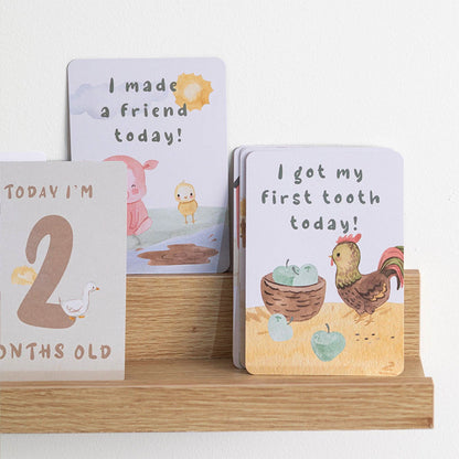 Milestone cards - Tractor Ride