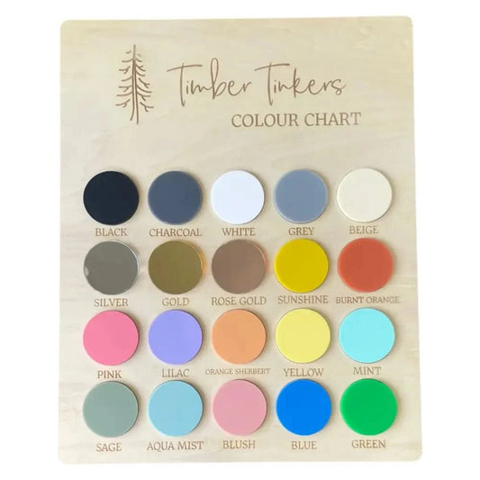 Bag Tag - Heart - Timber Tinkers