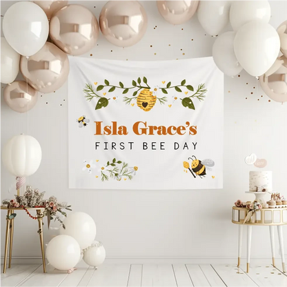 Birthday Banner - Bee - Timber Tinkers