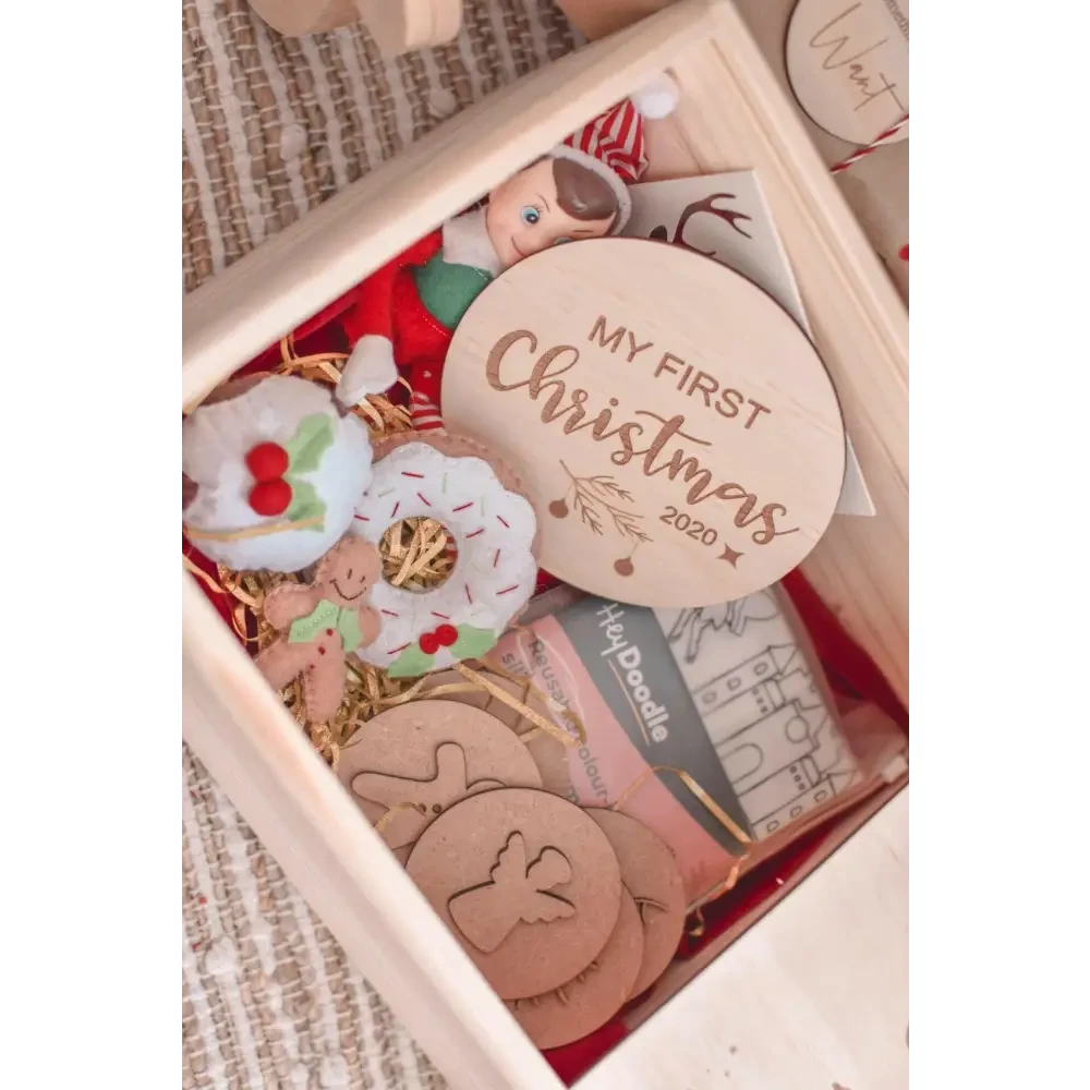 Christmas Box - Santa - Timber Tinkers