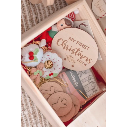 Christmas Box - Santa - Timber Tinkers