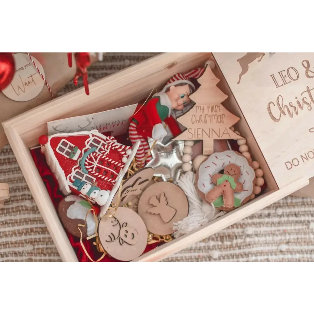 Christmas Box - Santa - Timber Tinkers