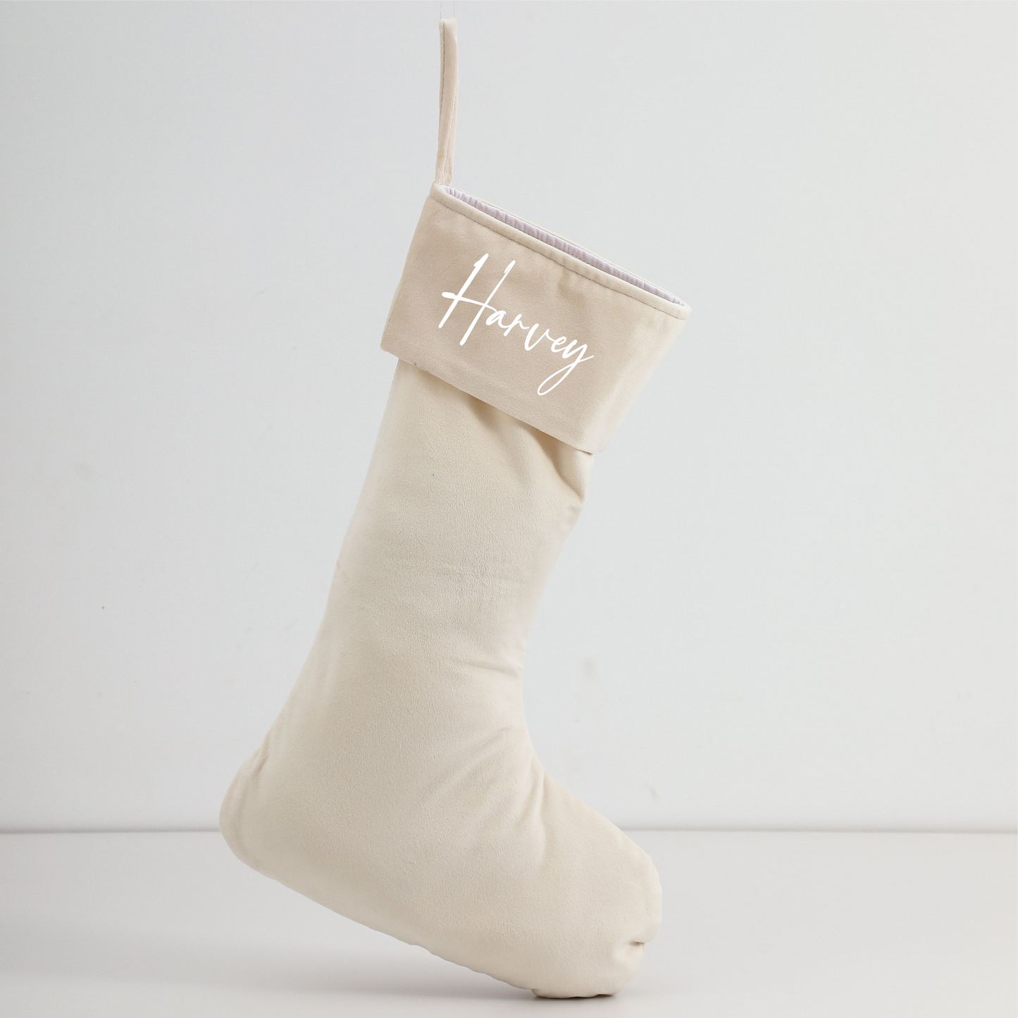 Personalised Velvet Stockings - Multiple Colours