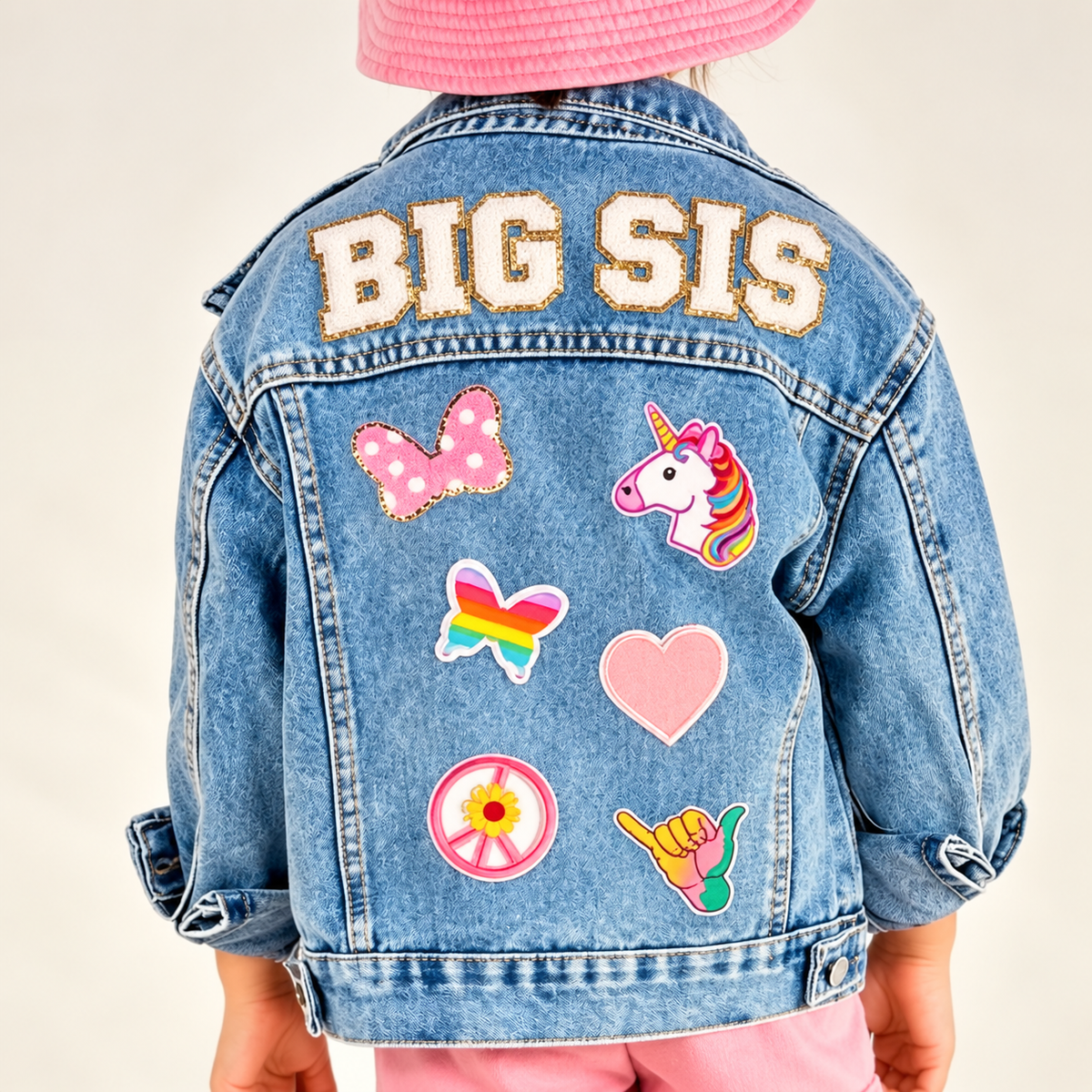 Personalised Kids Denim Jacket