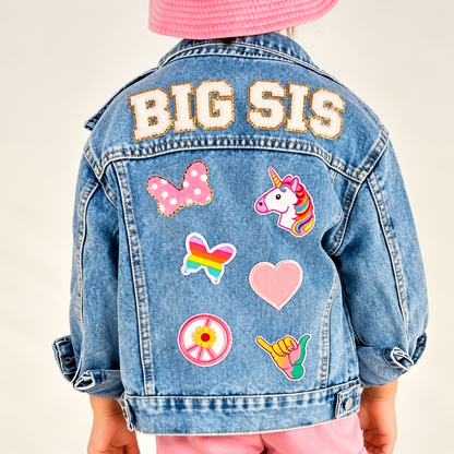 Personalised Kids Denim Jacket