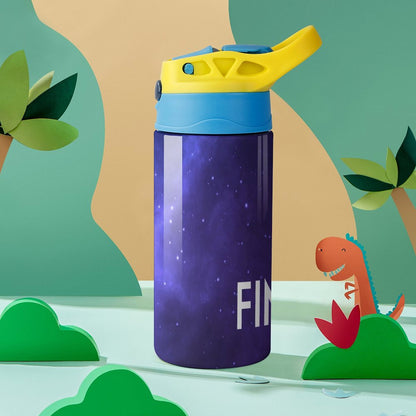 Personalised Kids Water Bottle - Galaxy