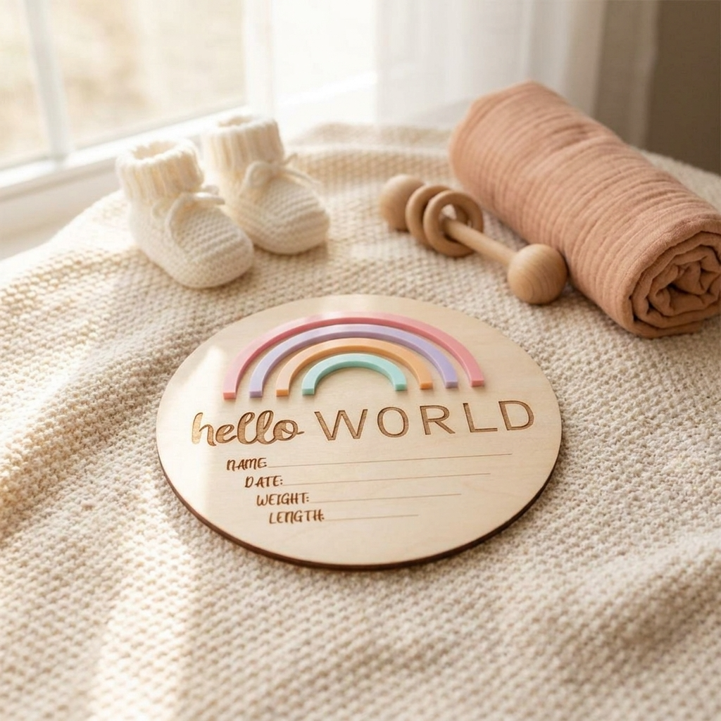 Hello World Rainbow Pastels