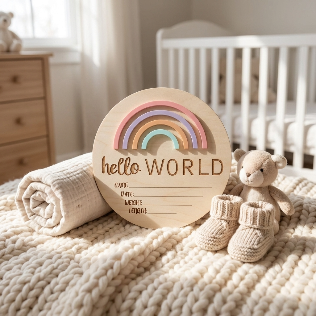 Hello World Rainbow Pastels