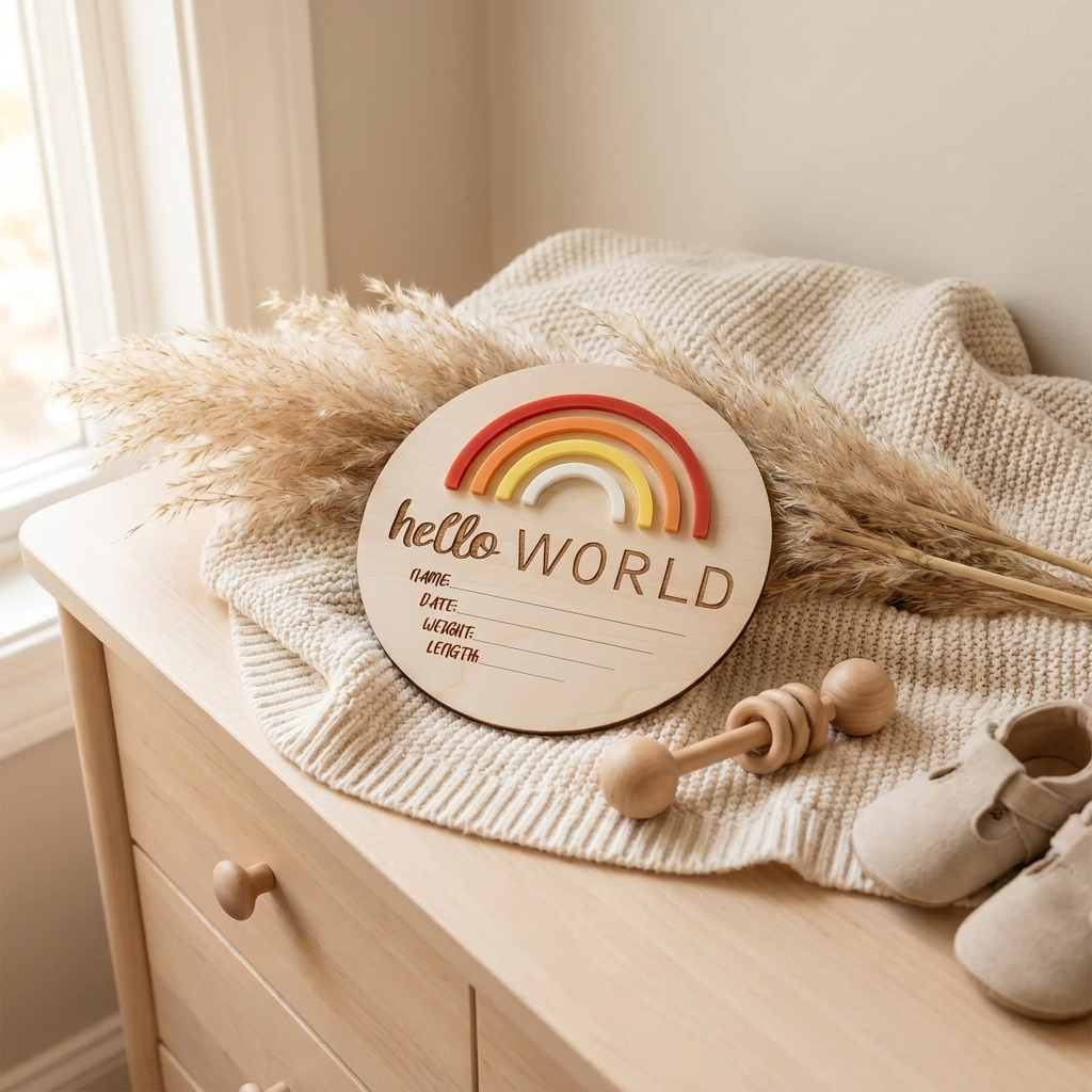 Hello World Rainbow Sunshine
