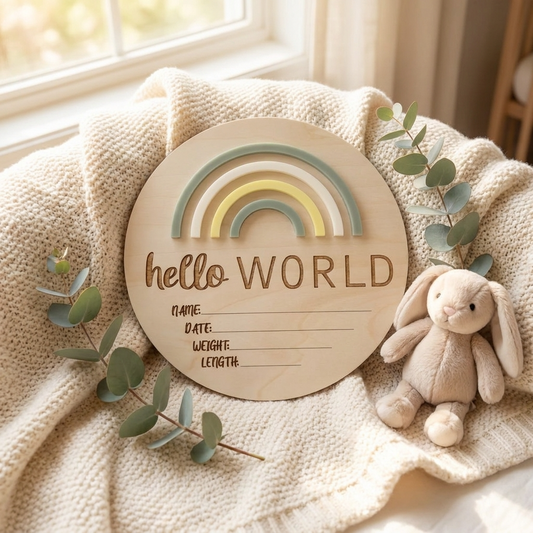 Hello World Rainbow Australiana