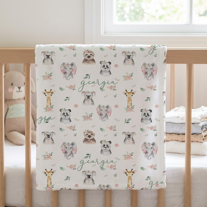 Blanket - Floral Animal
