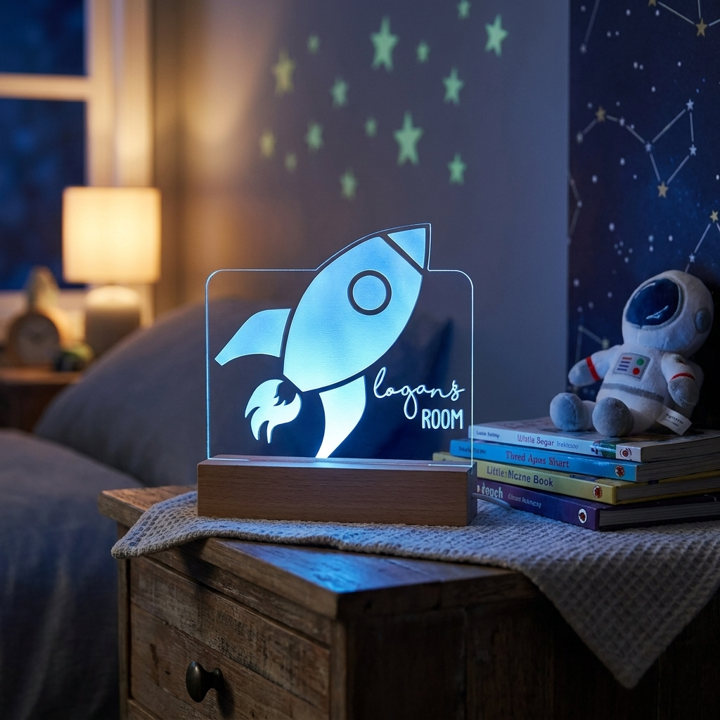 Rocket Night Light