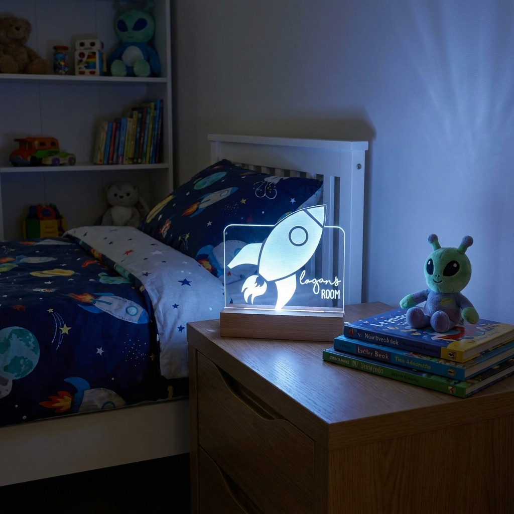 Rocket Night Light