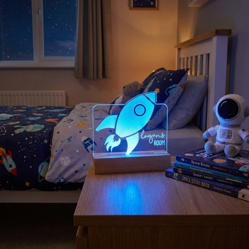 Rocket Night Light