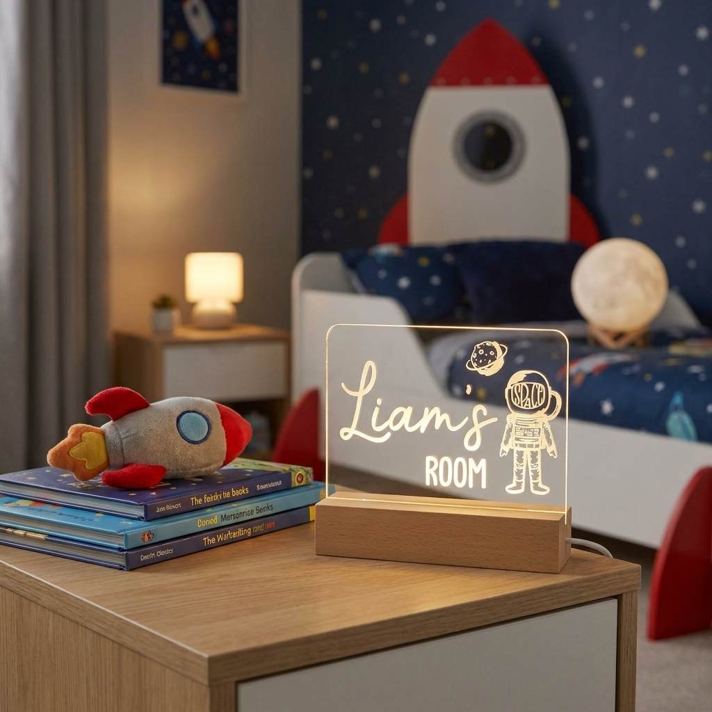 Space Man Night Light