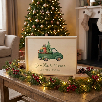 Christmas Box - Vintage Car