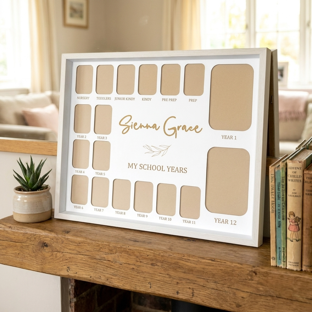 Personalised School Days Photo Frame