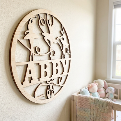 Ballet Name Sign
