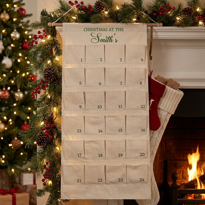 Personalised Large Christmas Advent Calendar - CLASSIC