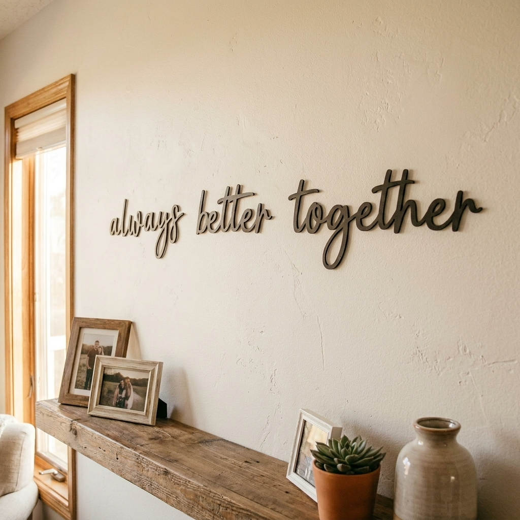 always better together plaque