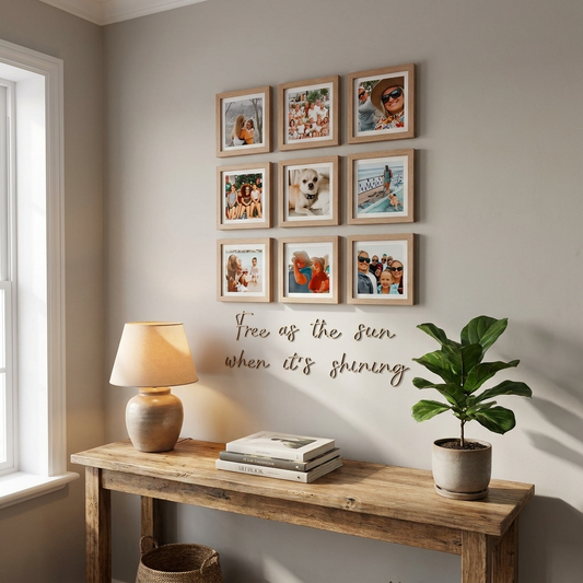 Custom Wall Script LARGE (1.4m Length)