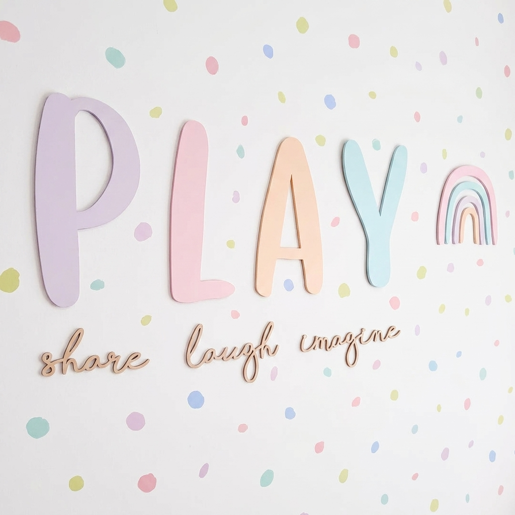 PLAY Sign Plaque