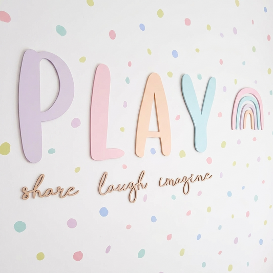 PLAY Sign Plaque