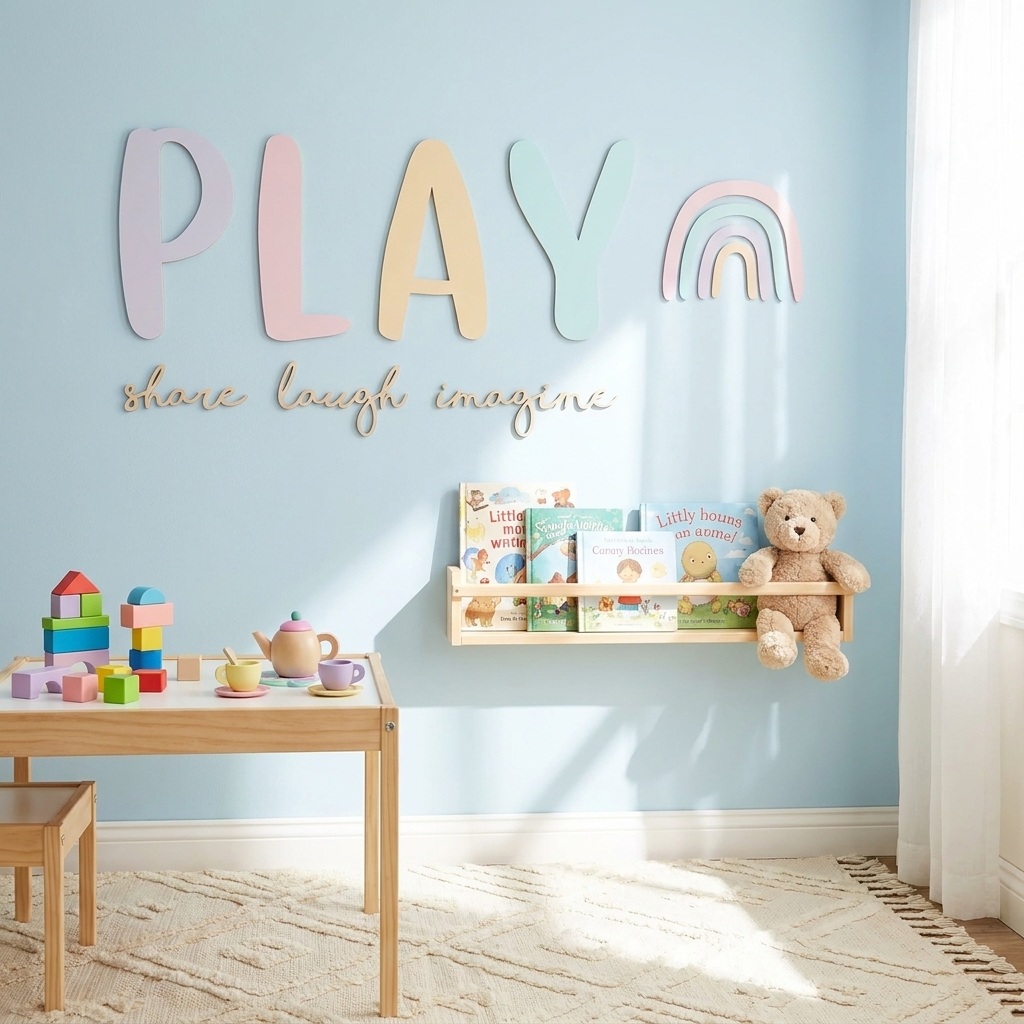 PLAY Sign Plaque