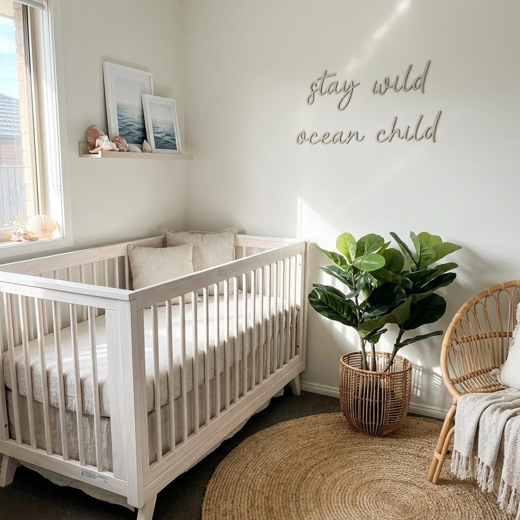 stay wild ocean child wall plaque