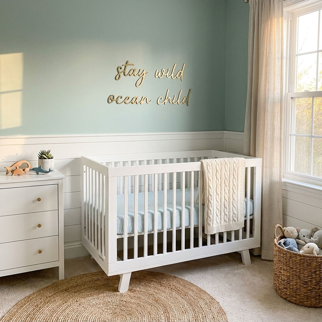 stay wild ocean child wall plaque