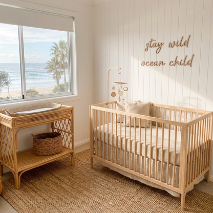 stay wild ocean child wall plaque