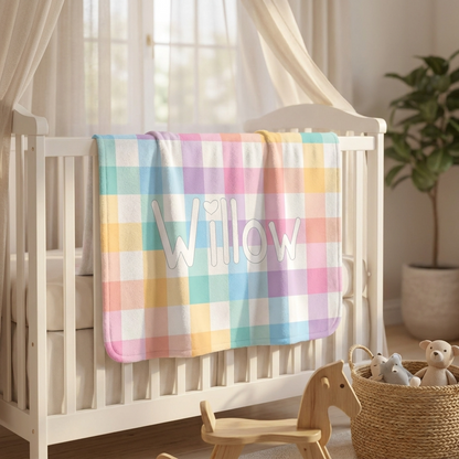 Blanket - Pastel Gingham