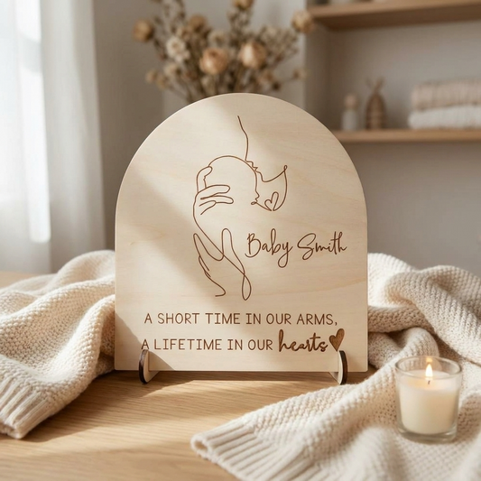 Memorial Sign - Lifetime in our hearts