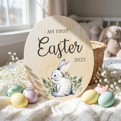My First Easter Egg - Grey Bunny 2026
