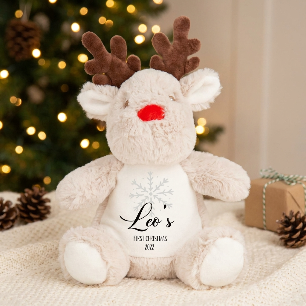 Reindeer Plush - Snowflake