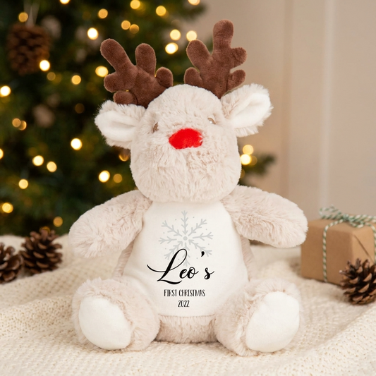 Reindeer Plush - Snowflake