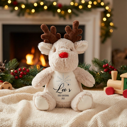 Reindeer Plush - Snowflake