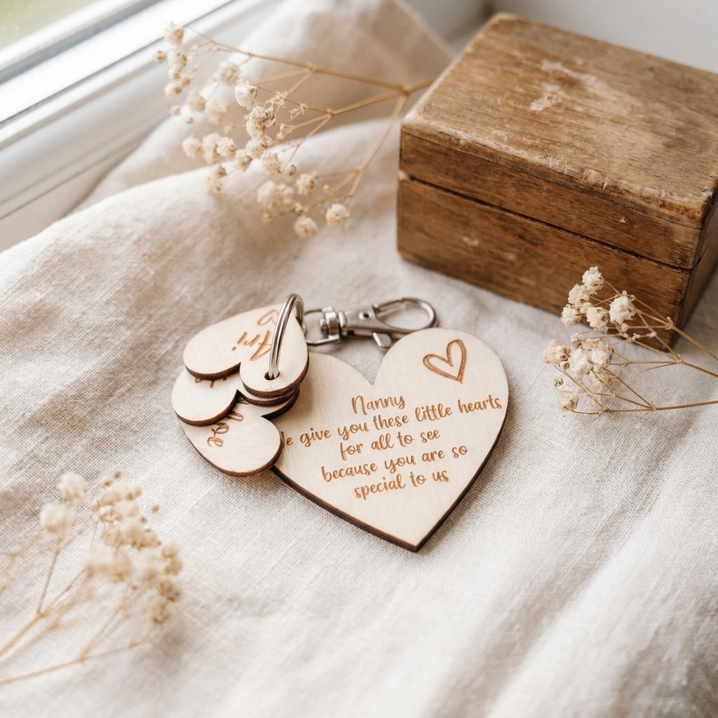 My Heart Key Chain