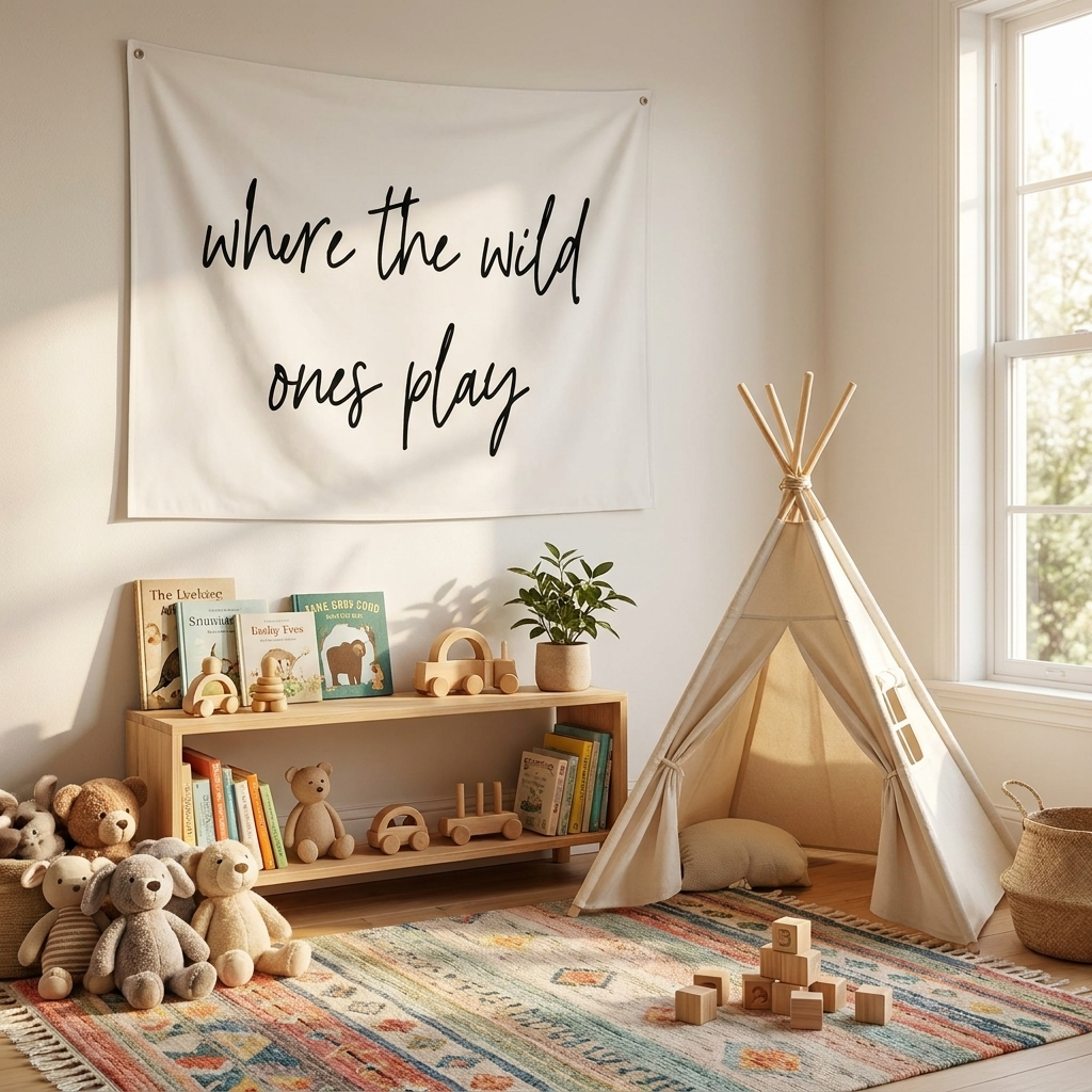 where the wild ones play Canvas Wall Hang